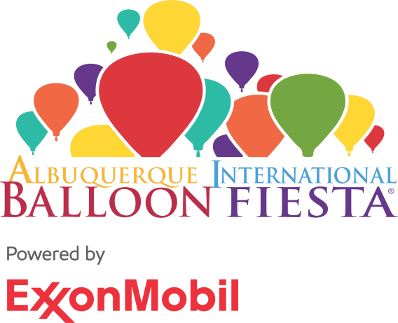 Albuquerque International Balloon Fiesta logo with colorful balloons